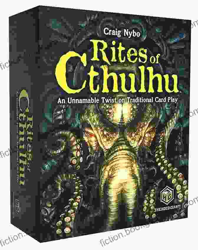 A Board Game Box Featuring An Illustration Of Cthulhu The Red Brain: Great Tales Of The Cthulhu Mythos