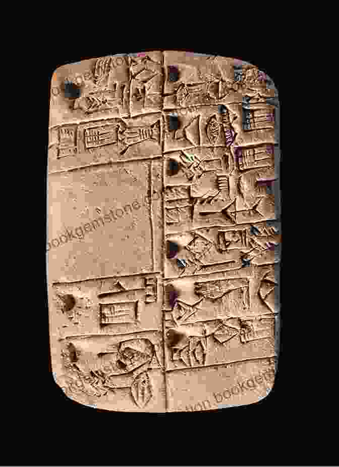 A Cuneiform Tablet From Ancient Mesopotamia Typographic Milestones Allan Haley
