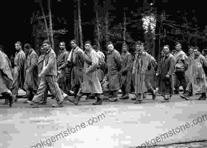 A Group Of Emaciated Prisoners Of War Marching Along A Road During The Bataan Death March. Of Rice And Men (Annotated): From Bataan To V J Day A Survivor S Story: From Bataan To V J Day A Survivor S Story