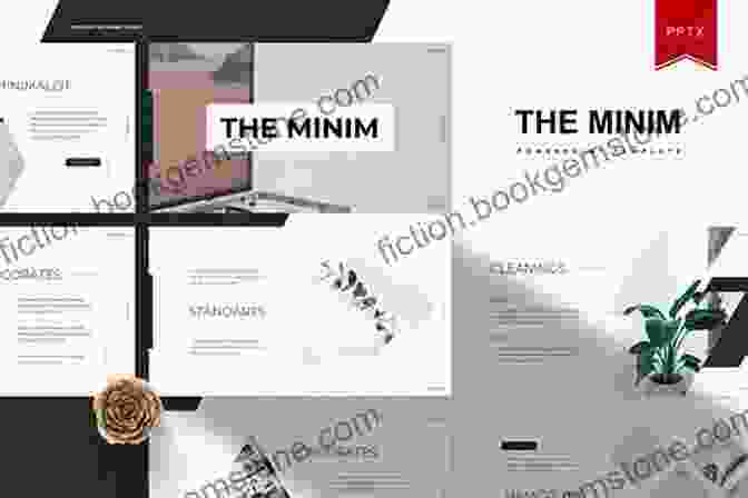 A Presentation Template With A Modern And Minimalist Design How To Design Visual Templates And 99 Examples