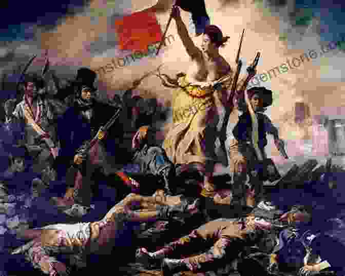 A Romantic Painting Depicting The Liberty Leading The People. The History Of Italian Painting