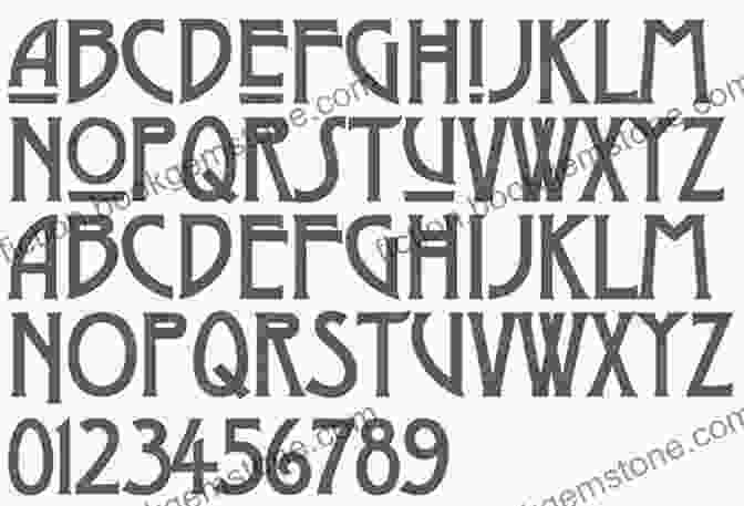 A Selection Of Arts And Crafts Typefaces Typographic Milestones Allan Haley