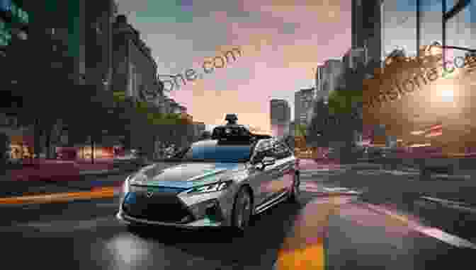 A Self Driving Car Navigates A Busy Intersection. The Year S Top Robot And AI Stories: Second Annual Collection (The Year S Top Robot And AI Stories 2)