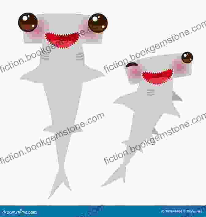 A Shark Winking With Its Right Eye Funny And Interesting Things About Shark: Cute Image And Informations About Shark For Kids To Learn