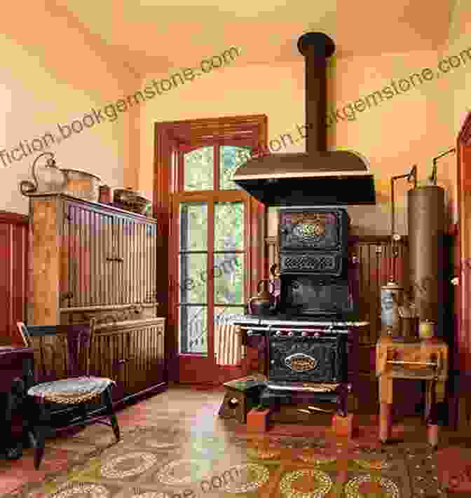 A Victorian Kitchen With A Cast Iron Stove And Other Appliances Victorian Goods And Merchandise: 2 300 Illustrations (Dover Pictorial Archive)