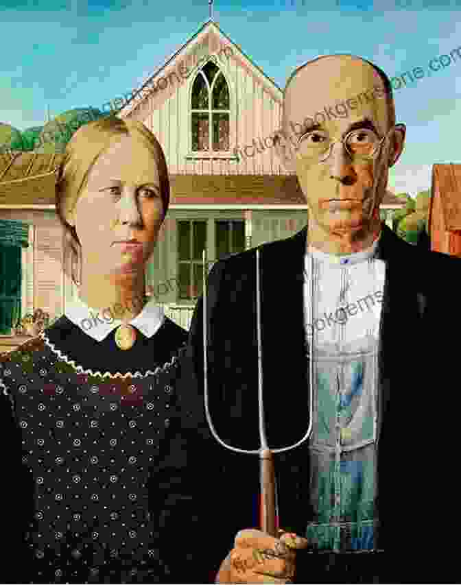 American Gothic By Grant Wood Art Journey Portraits And Figures: The Best Of Contemporary Drawing In Graphite Pastel And Colored Pencil