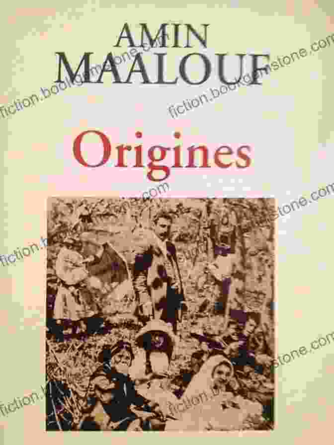 Amin Maalouf's 'Origins' Book Cover, Featuring An Image Of The Author Sitting In Front Of A Bookshelf Filled With Books And Artifacts. Origins: A Memoir Amin Maalouf