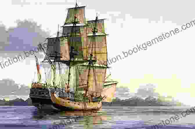 An Illustration Of Captain James Cook's Ship In New Zealand Waters Hellbent For Paradise: Tales From Aoteoroa Land Of The Long White Cloud