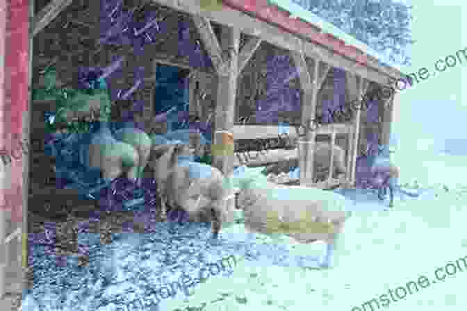 Celeste And Pip Sheltering Together In The Barn During A Storm The Mare And The Mouse: Stories Of My Horses Vol I