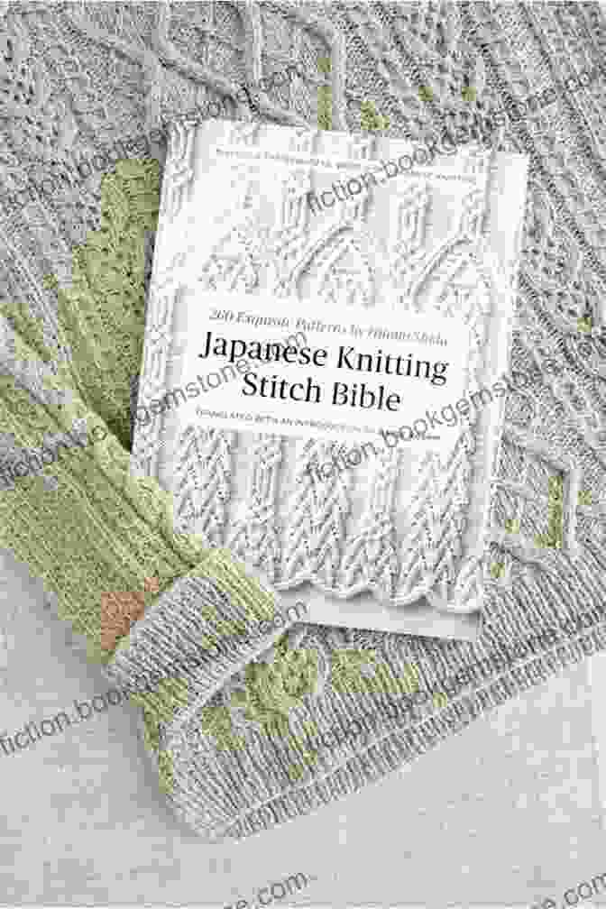 Cover Of The Original Pattern Bible By Hitomi Shida Featuring A Colorful Patchwork Design 250 Japanese Knitting Stitches: The Original Pattern Bible By Hitomi Shida