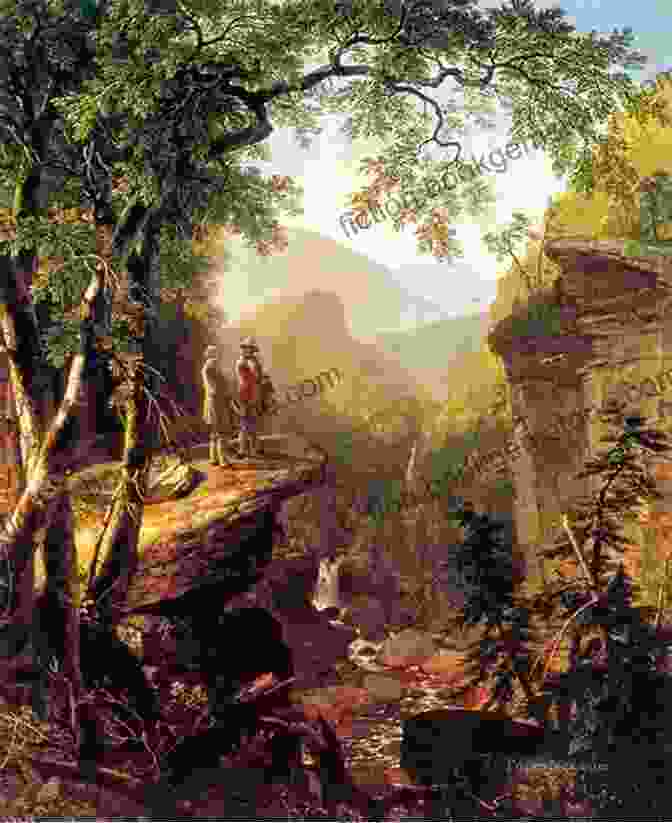 Kindred Spirits By Asher Brown Durand 45 Color Paintings Of Asher Brown Durand American Hudson River School Landscapes Painter (August 21 1796 September 17 1886)