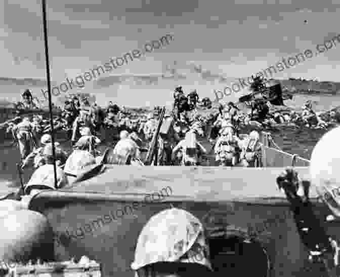 Marines Landing On The Beach During The Battle Of Iwo Jima. Battleground (The Corps 4)