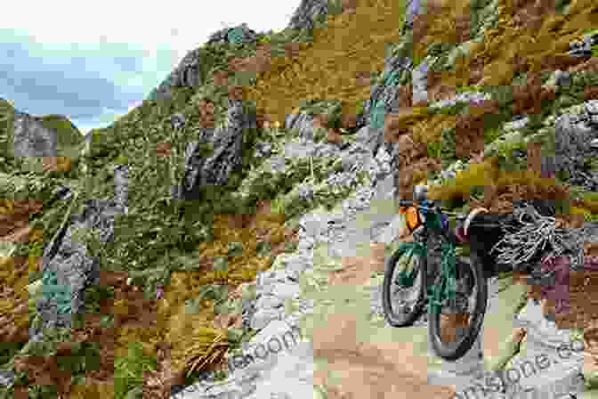 Mountain Biker Riding On The Old Ghost Road Trail Kiwi Legends: Mountain Biking In New Zealand