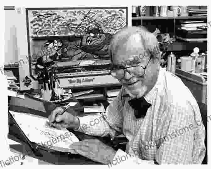 Portrait Of Chuck Jones, A Legendary Animator With A Warm Smile And Sparkling Eyes, Holding A Drawing Of Bugs Bunny I Say I Say Son : A Tribute To Legendary Animators Bob Chuck And Tom McKimson