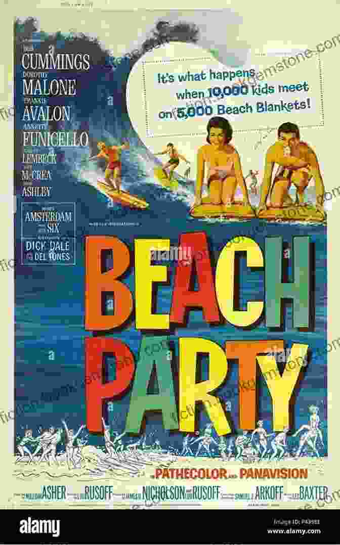 Poster For American International Pictures Beach Party Film American International Pictures: A Comprehensive Filmography