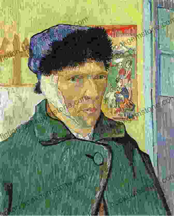 Self Portrait By Vincent Van Gogh Depicting Himself With A Bandaged Ear, Symbolizing His Struggles With Mental Illness Vincent Van Gogh: His Life His Death And His Paintings Summarized