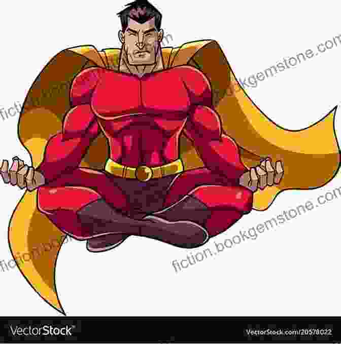 Superhero Meditating In A Serene Setting, Surrounded By Books And Symbols Of Knowledge. How To Be A Superhero