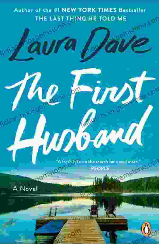 The First Husband Novel Cover Featuring A Woman In A White Dress Standing In A Field Of Flowers The First Husband: A Novel