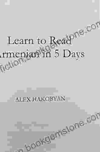 Learn To Read Armenian In 5 Days